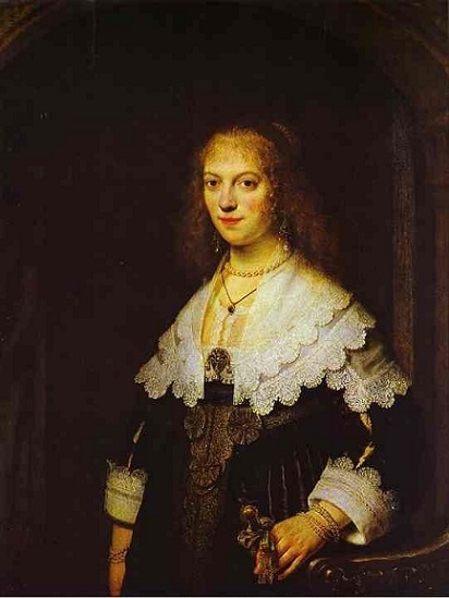 Maria Trip 1639 by Rembrandt  Rijksmuseum Amsterdam